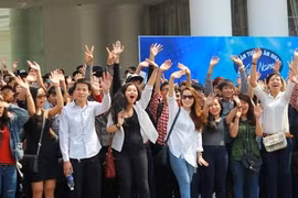Hàng ngàn thí sinh tham gia vòng tuyển sinh tại TP.HCM