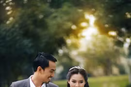 Nhan sắc của người vợ trẻ thiếu may mắn có thể là một trong những giọt nước mắt của truyền thông.