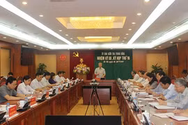  Ủy ban Kiểm tra Trung ương họp kỳ họp 16 từ ngày 25 đến 27-7-2017