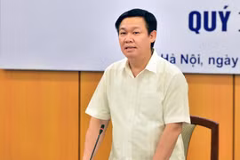 Phó Thủ tướng Vương Đình Huệ chủ trì cuộc họp. Ảnh VGP/Thành Chung
