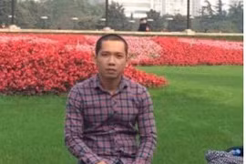 Nghi can gây ra vụ cướp chi nhánh Vietcombank ở Trà Vinh - Ảnh: Thanh Niên