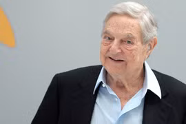 Trùm tài phiệt George Soros. Ảnh: AFP
