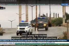 Nga triển khai trạm quan sát ngừng bắn ở Hama, Idlib. Ảnh: Russian24.