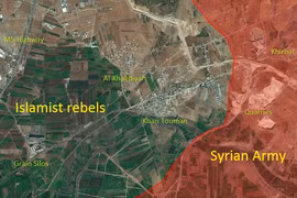 Quân đội Syria buộc phải giải phóng Khan Touman