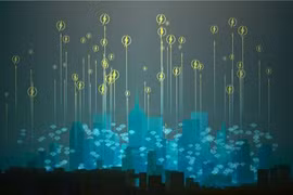 Các thiết bị điện tử chạy bằng năng lượng không dây do KAUST phát triển giúp IoT bền vững hơn. Ảnh: © 2022 KAUST; Heno Hwang