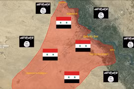 Video: Cận cảnh cuộc chiến chống IS ở thành phố Deir-Ezzor