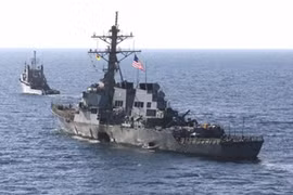 Tàu chiến USS Donald Cook của Mỹ hiện diện ở Biển Đen.
