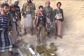 Chiến binh Houthi trên vùng biên giới Yemen - Ả rập Xê-út. Ảnh minh họa: South Front.