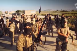 Lực lượng khủng bố IS trên chiến trường Homs - Deir Ezzor.