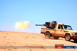 IS tử chiến trong thị trấn Maskanah, phía đông Aleppo