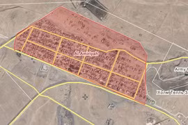 Quân đội Syria ác chiến với IS trên đường phố Palmyra