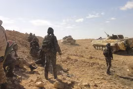 Lực lượng Lá chắn Qalamoun trên chiến trường ngoại ô Damascus