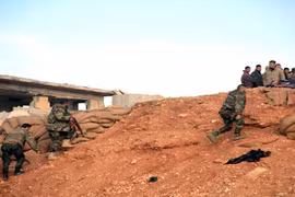 Bẻ gãy trận tấn công IS, quân đội Syria phản kích ở Deir Ezzor
