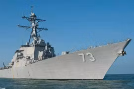 Tàu khu trục Mỹ lớp Arleigh Burke USS Decatur DDG-73. Ảnh minh họa The Drive