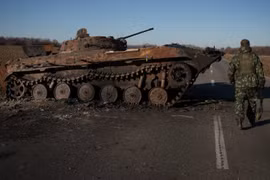 Trên tuyến tiếp xúc giữa Ukraine và vùng Donbass
