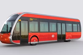 Xe buýt điện đường dài sạc nhanh London. Ảnh Electrek