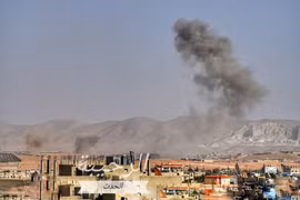 Không quân Syria không kích yểm trợ lực lượng Tiger tấn công- ảnh minh họa Masdar News