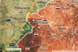 Video: chiến cuộc Aleppo, quân đội Syria đánh chiếm Khan Touman