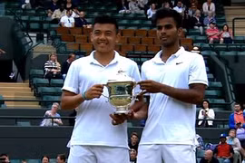Vô địch đôi Wimbledon trẻ 2015: Lý Hoàng Nam làm nên lịch sử cho quần vợt Việt Nam