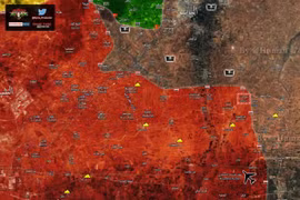 Chiến tuyến lực lưởng Tiger trên chiến trường đông Aleppo đang tiến sát gần Al-Bab