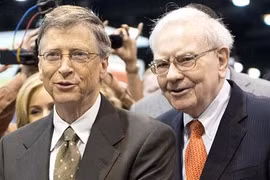Hai tỷ phú Mỹ Bill Gates (trái) và Warren Buffett - Ảnh: Bloomberg/Getty/CNBC.
