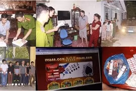 Bắt giữ đường dây đánh bạc hơn 1.700 tỉ đồng ở Thừa Thiên-Huế - Ảnh: cơ quan công an cung cấp