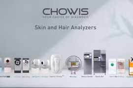 Công ty Chowis Hàn Quốc, sử dụng AI, Bigdata phân tích và cung cấp mỹ phẩm cá nhân hóa. Ảnh AsiaTechDaily