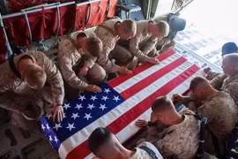 Lính Mỹ thiệt mạng trên chiến trường Afghanistan.