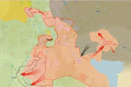 Tổng quan chiến trường Aleppo đến ngày 05.02.2016