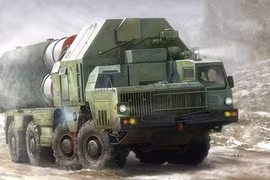 Xe phóng hệ thống tên lửa phòng không S-500. Ảnh minh họa Militarywatchmagazine