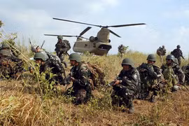 Quân đội Mỹ và Philippines tập trận