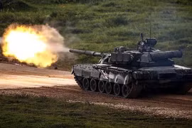 Xe tăng Armata khai hỏa