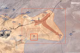 Ngày 14.06.2017, quân đội Syria giải phóng hoàn toàn khu Tam giác chiến lược Arak, phía đông Palmyra