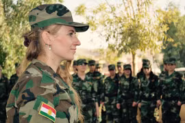 Video: Nữ chiến binh lữ đoàn Sun Brigade người Kurd