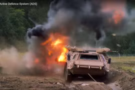Hệ thống phòng thủ chủ động ADS của Rheinmetall cho tăng thiết giáp.