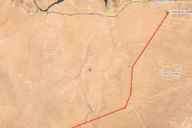 Quân đội Syria mở hướng tấn công về sân bay quân sự Tabaqa, Hama
