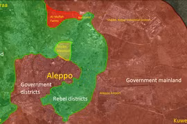 Chiến dịch tấn công mở rộng trên thành phố Aleppo bắt đầu tăng nhiệt