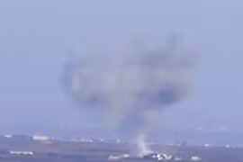 Một cuộc không kích trên địa phận tỉnh Idlib