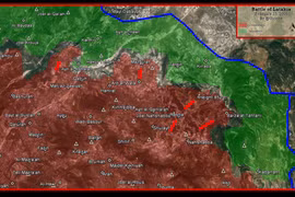 Lực lượng biệt kích Syria chuẩn bị đóng cửa biên giới Thổ Nhĩ Kỳ Latakia 