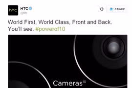 Hình ảnh vừa được HTC đăng trên Twitter nhằm khoe tính năng camera "đẳng cấp quốc tế" trên HTC 10.