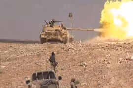 Lực lượng Tiger, Diều hâu Sa mạc phong tỏa đường tiếp vận IS ở Palmyra