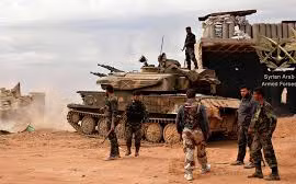 Quân đội Syria tiến hành cuộc tấn công trên sa mạc tỉnh Homs