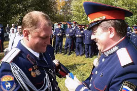 Một lính đánh thuê Nga, từng phục vụ trong quân đội Nga, có tên là Grigory Mikhailovich Surkanov - ảnh Dailymail