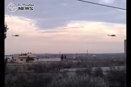 Video: Không quân Nga xuất kích yểm trợ quân đội Syria