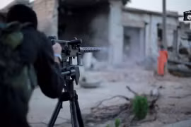 Một tay súng IS ở Mosul (ảnh minh họa)