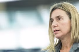 Bà Federica Mogherini – người phụ trách chính sách đối ngoại của Liên minh Châu Âu (EU) 