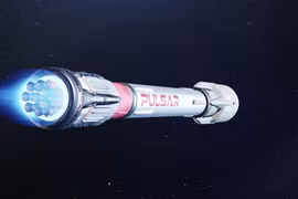 Tên lửa động cơ đẩy năng lượng nhiệt hạch. Ảnh Pulsar Fusion