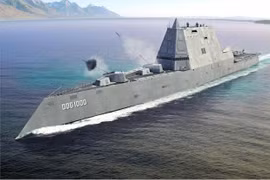 Siêu khu trục hạm Zumwalt của Hải quân Mỹ - chiến hạm của tương lai