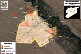 Cuộc chiến giành Deir Ezzor, quân đội Syria bất ngờ chiếm ưu thế tấn công