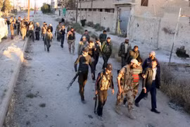 Lực lượng Hồi giáo cực đoan Jaish Al-Islam do Ả rập Xê út hậu thuẫn trong thành phố Douma, thủ phủ của lực lượng bạo loạn